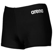 BOYS' SOLID SHORTS - BLACK - OntarioSwimHub